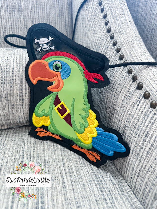 Pirate’s Parrot flat lay bag (READY TO SHIP)