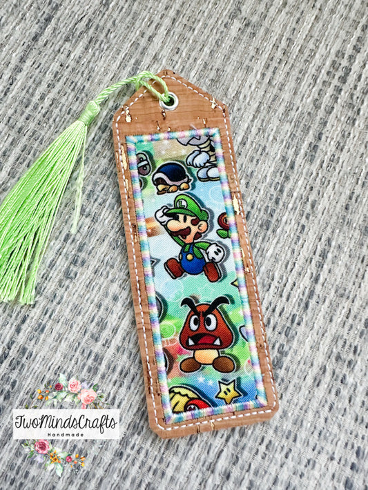 Green plumber classic bookmark (READY TO SHIP)