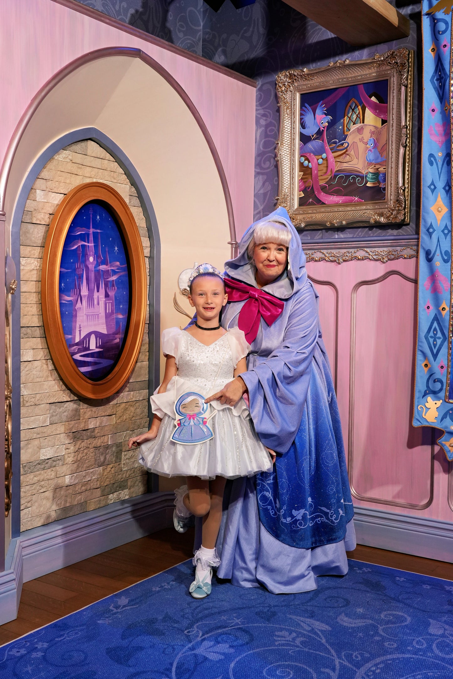 Fairy Godmother Flat Bag (READY TO SHIP)