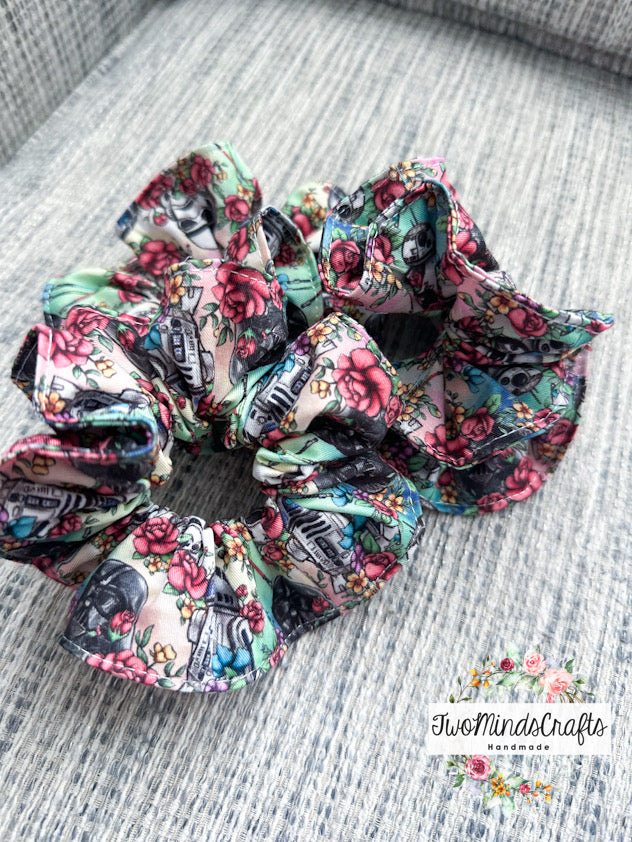Floral Wars Scrunchies (READY TO SHIP)