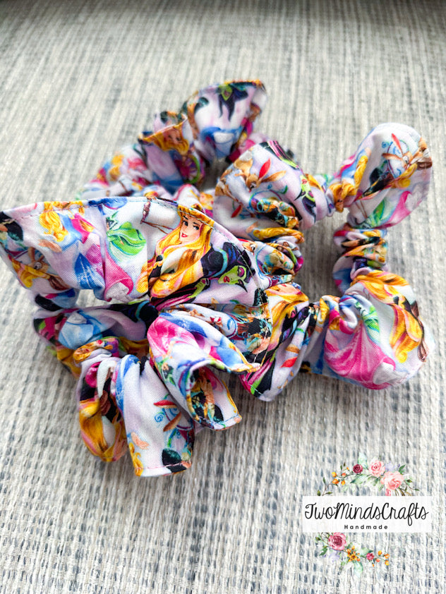 Fairies and Sleeping Princess Scrunchies (READY TO SHIP)