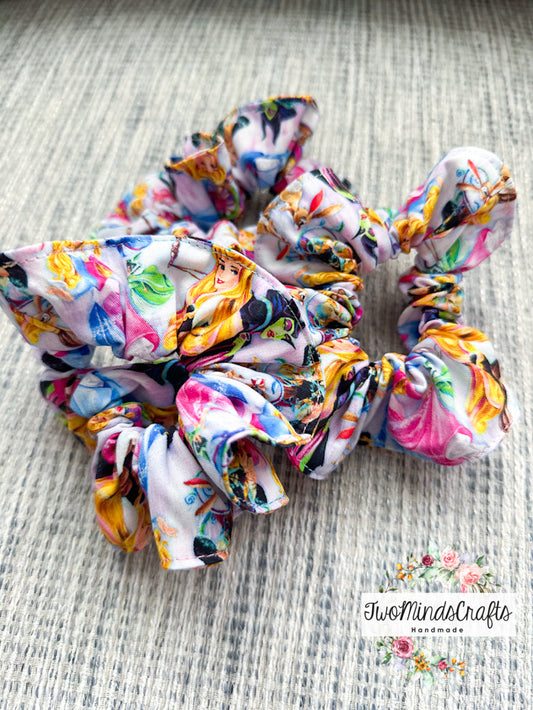 Fairies and Sleeping Princess Scrunchies (READY TO SHIP)