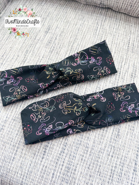 Faux turban headband (READY TO SHIP)