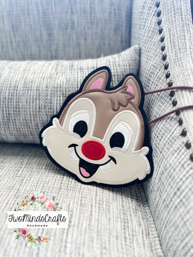 Classic Chipmunk Red flat bag (READY TO SHIP)