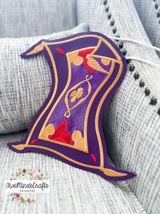 (NEW) Purple Carpet Flat Bag (READY TO SHIP)