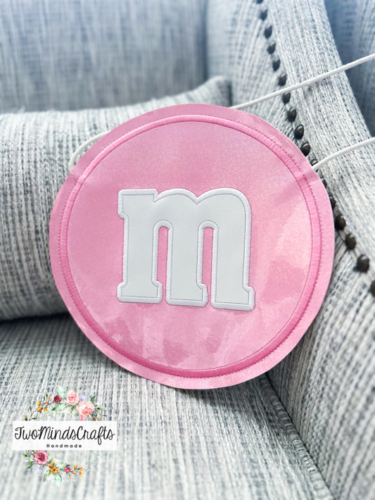 (NEW) Light Pink M Chocolate flat bag (READY TO SHIP)