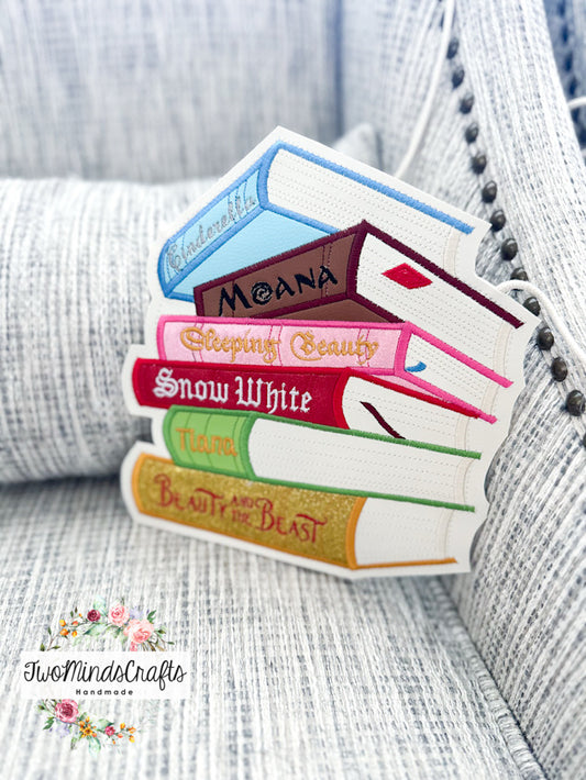 Stack of Fairytale Books flat lay bag (READY TO SHIP)