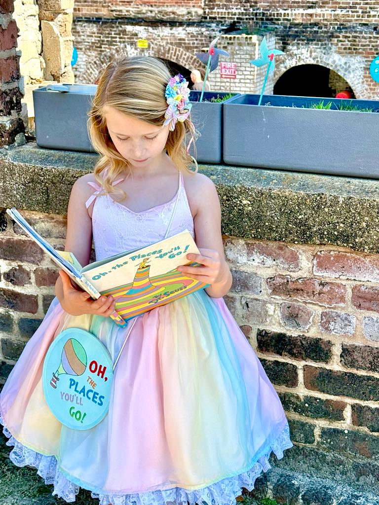 Hot air balloon flat lay bag (READY TO SHIP)