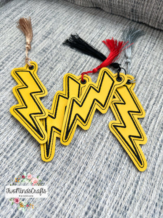 Lightning bookmark (READY TO SHIP)
