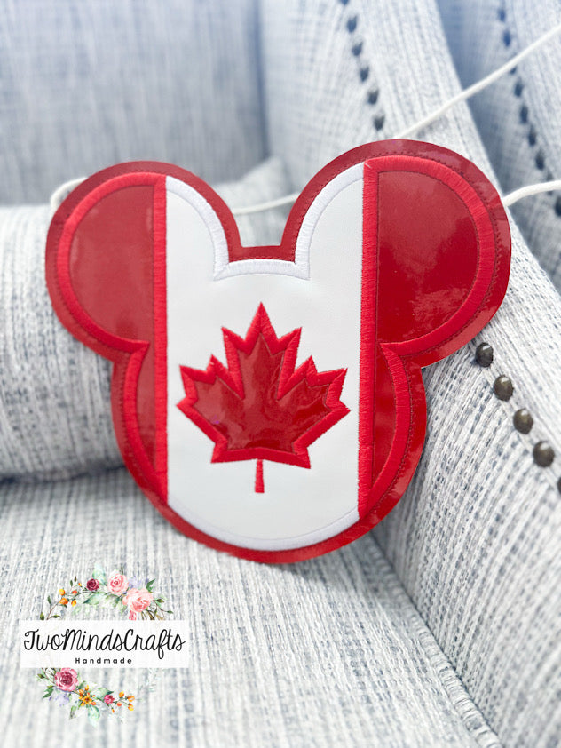 (NEW) Maple Flag flat bag (READY TO SHIP)