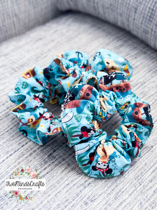 Pirate Island Scrunchies (READY TO SHIP)