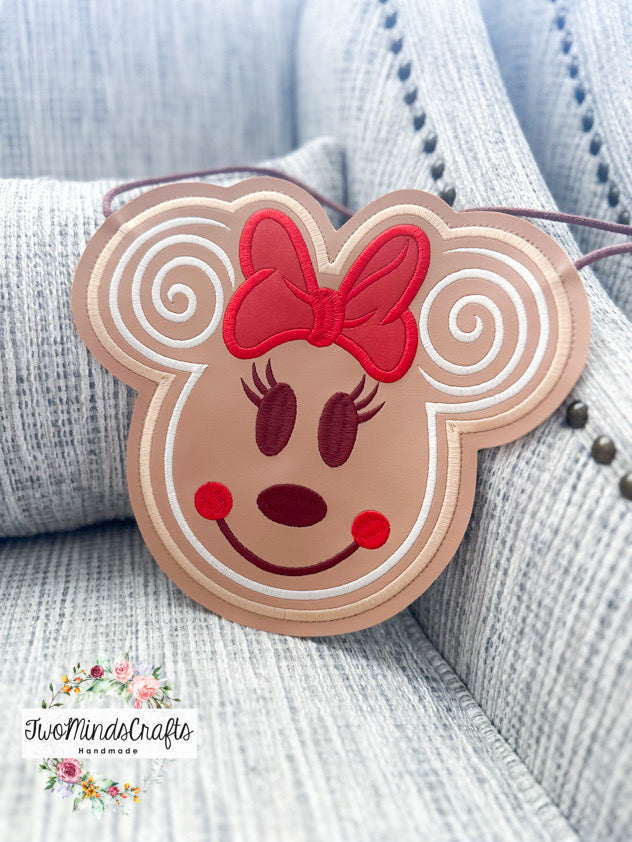Gingerbread Girl flat bag (READY TO SHIP)