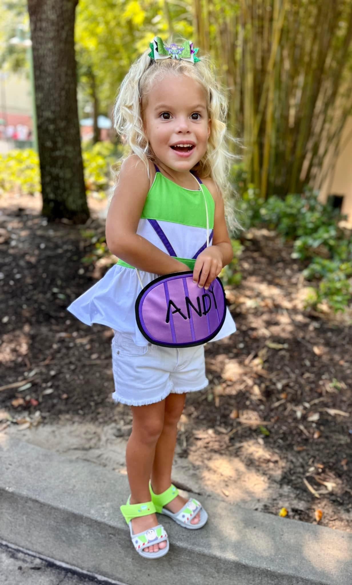 Toy Space ranger boot print flat bag (READY TO SHIP)