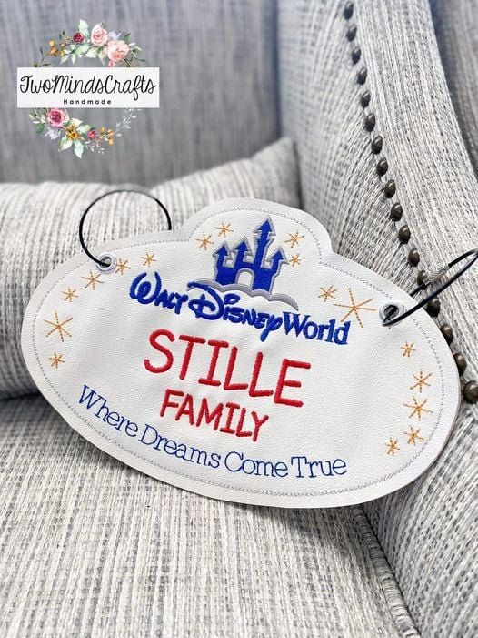 Personalized World Stroller Tag (PREORDER)