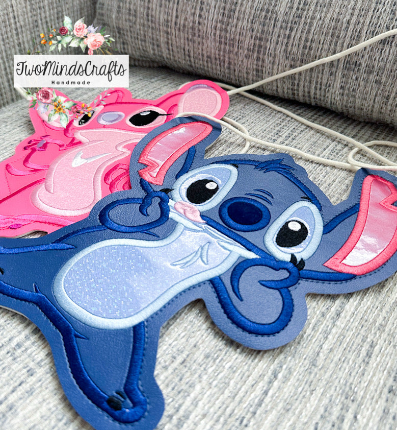 Cute Blue Alien Full Body flat bag (READY TO SHIP)