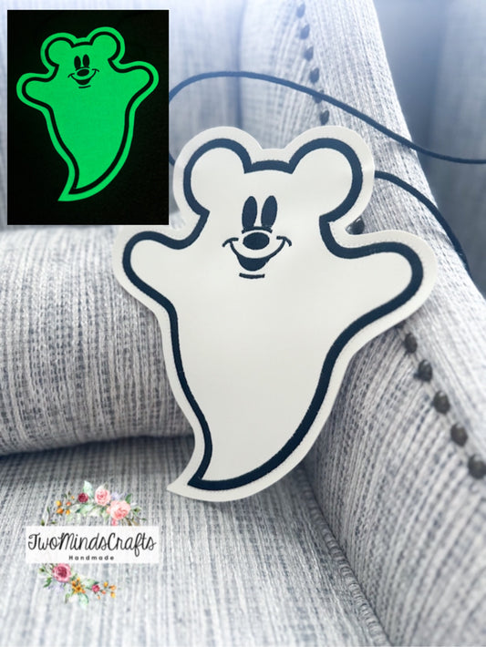 Floating Mouse Ghost Glow In The Dark flat lay bag (READY TO SHIP)