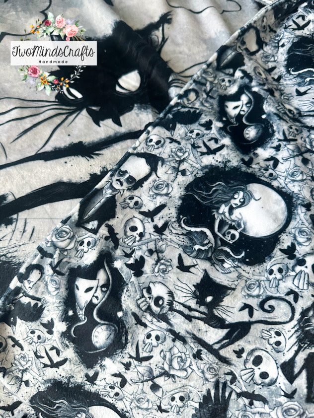 Lap Blanket - Don’t be a scared cat (READY TO SHIP)