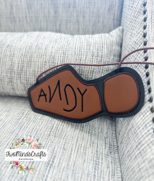 Toy Cowboy boot print flat bag (READY TO SHIP)