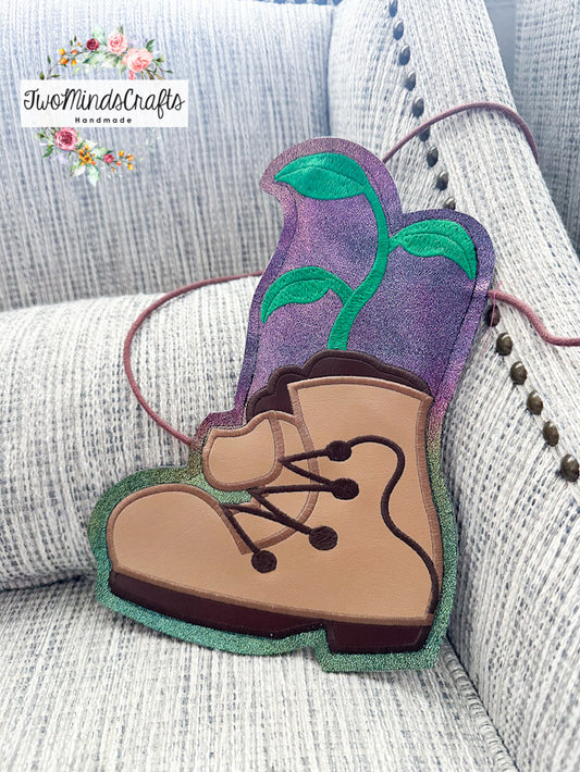 Plant in a boot flat lay bag (READY TO SHIP)