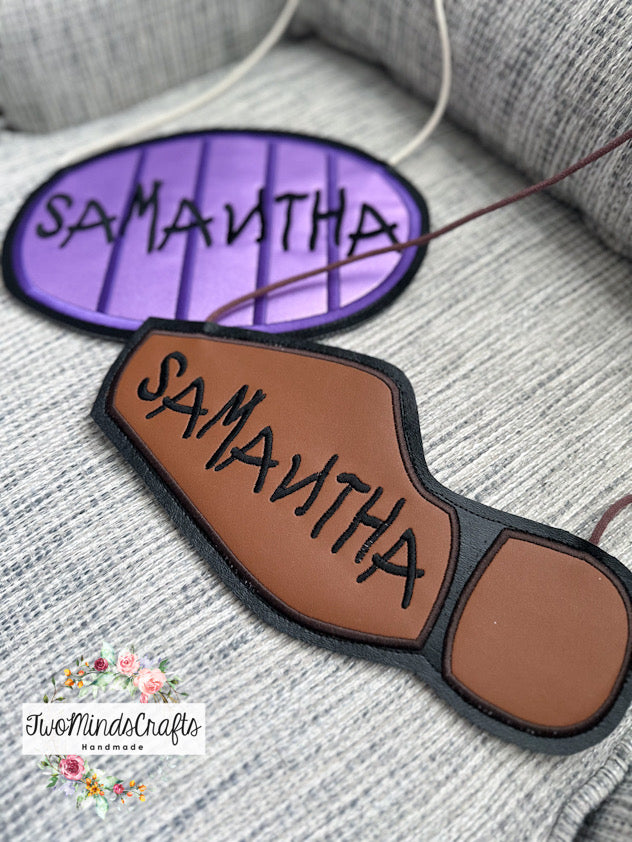 PERSONALIZED Toy Cowboy boot print flat bag (MADE TO ORDER)