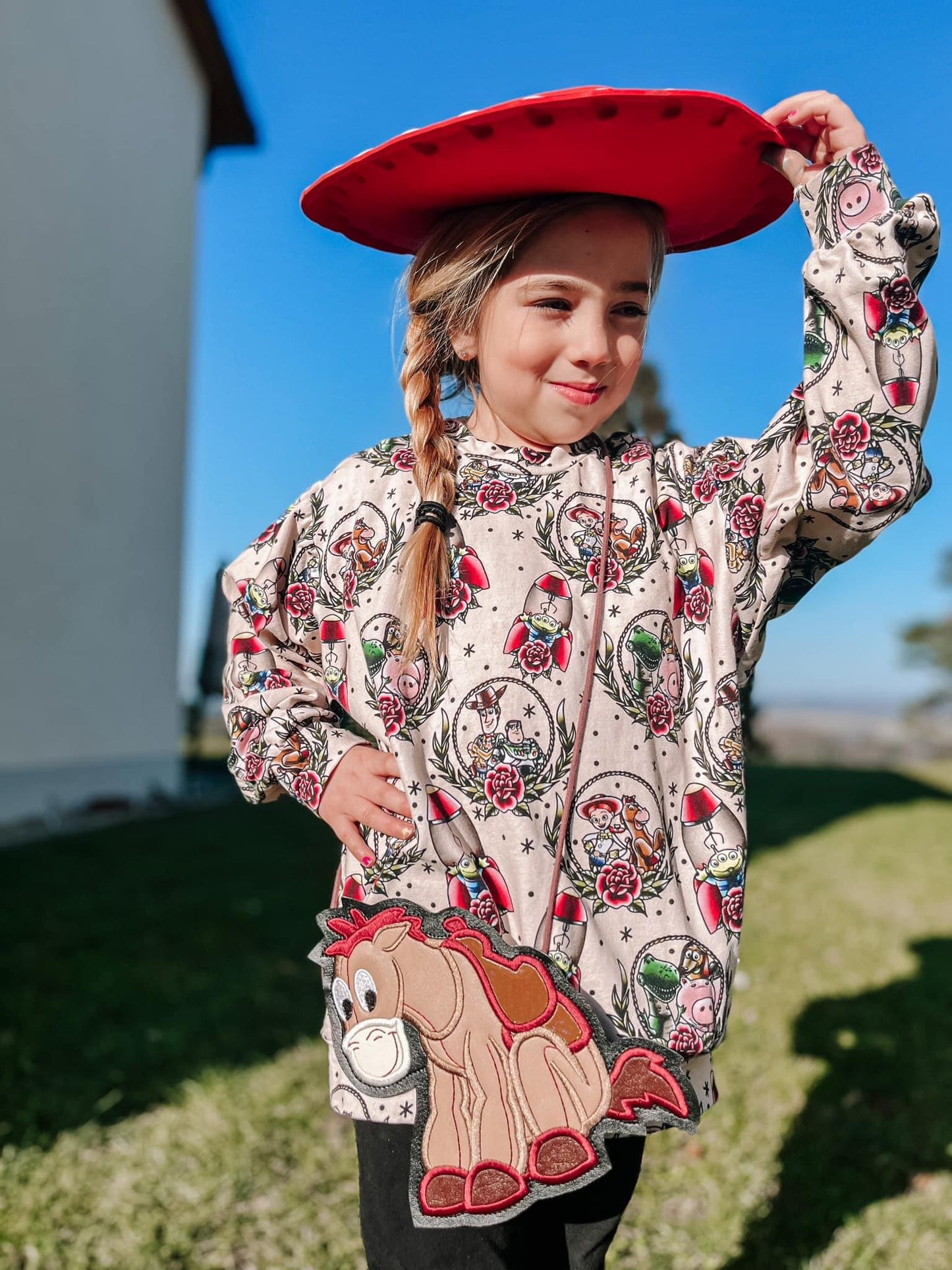 Toy Horse flat lay bag (READY TO SHIP)