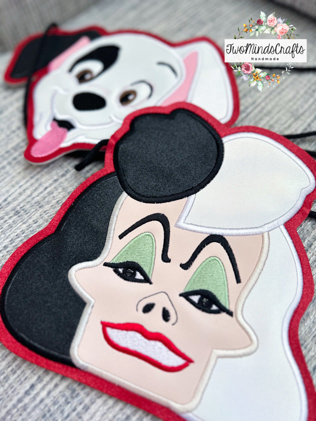 Patches Dog 2.0 flat bag (READY TO SHIP)