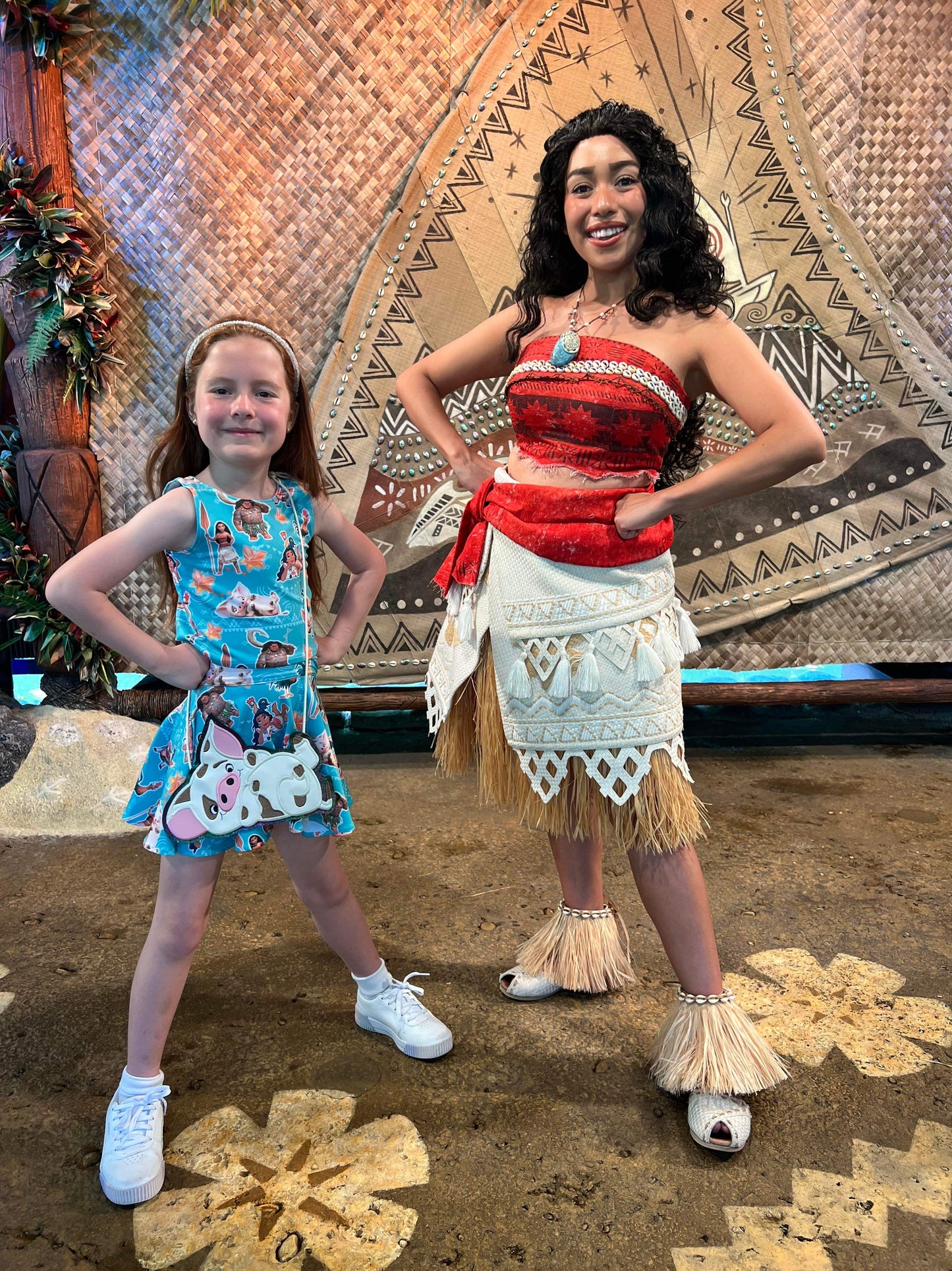 Cute Island Pig flat lay bag (READY TO SHIP)