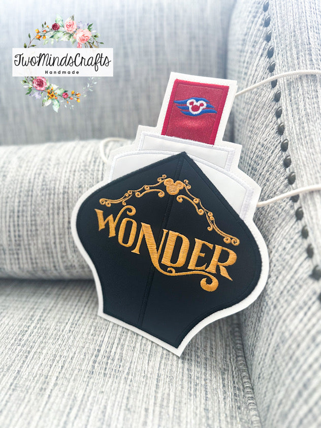 Wonder Cruise Ship flat lay bag (READY TO SHIP)