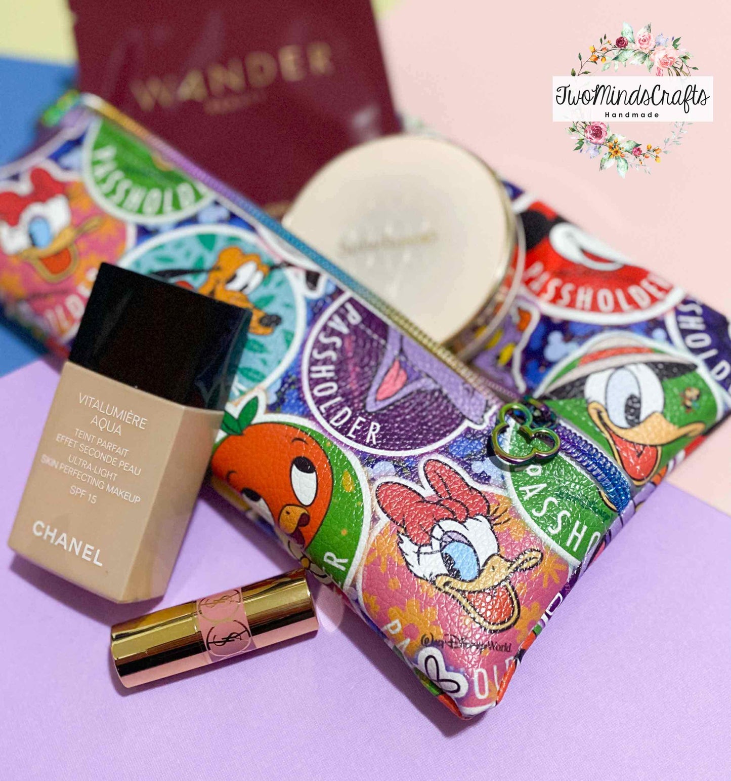 Passholder Premium Middle Zipper Pouch (READY TO SHIP)