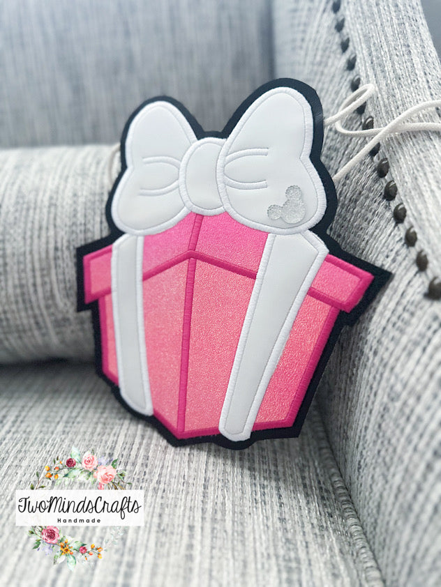 Pink Gift Box flat lay bag (MADE TO ORDER)