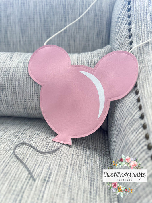 Light Pink Balloon flat lay bag (READY TO SHIP)