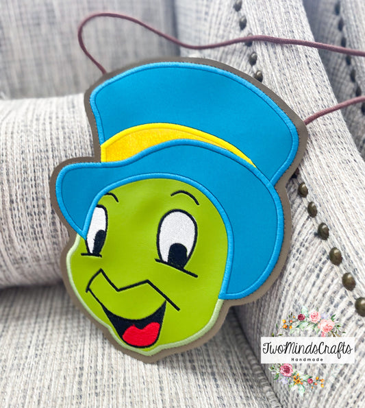 Blue Hat Cricket flat bag (READY TO SHIP)