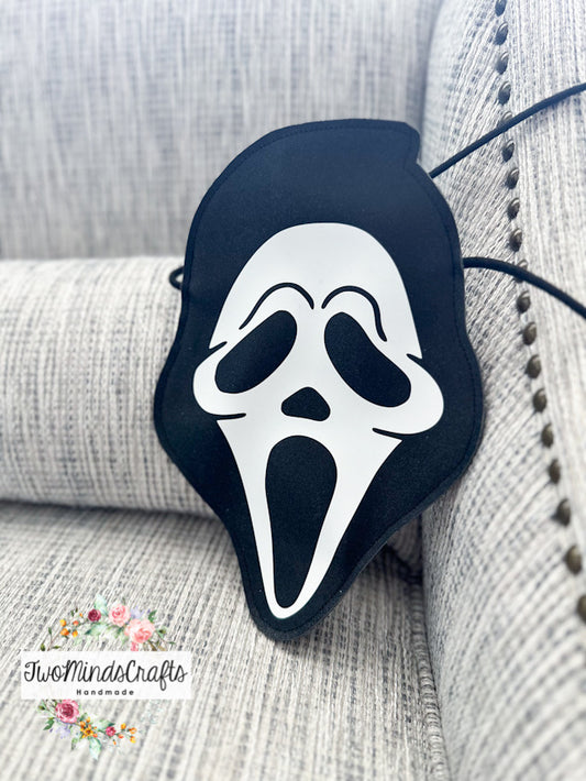 Glow In The Dark Horror Screaming flat lay bag (READY TO SHIP)