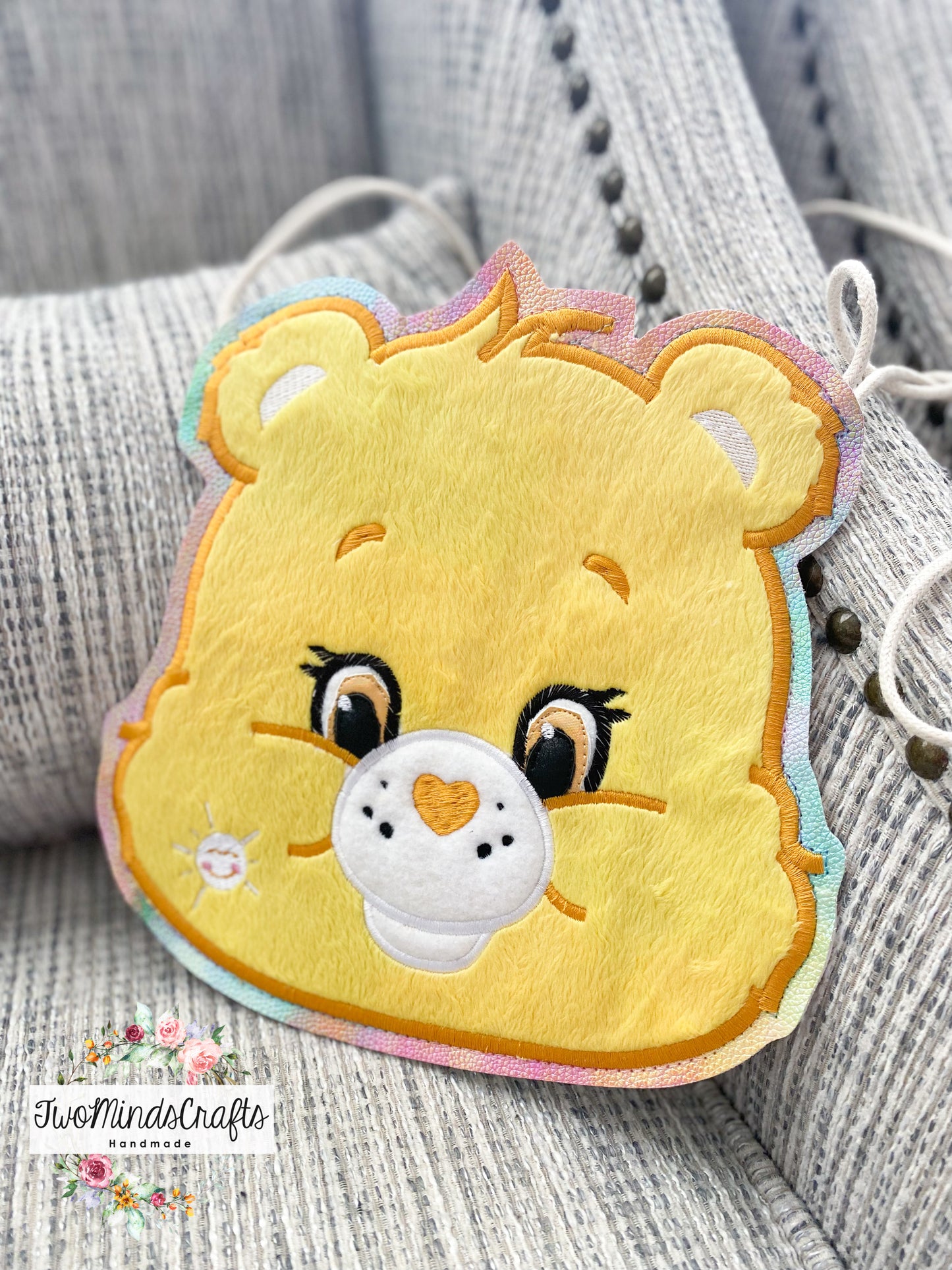 Sunshine Bear flat lay bag (READY TO SHIP)