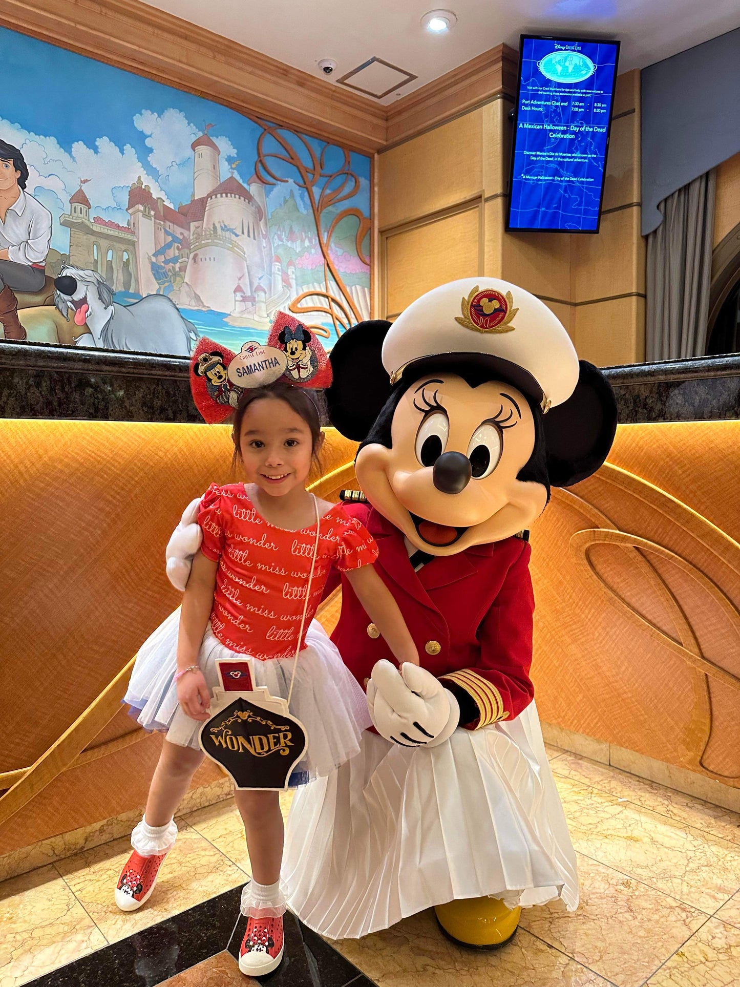 Wonder Cruise Ship flat lay bag (READY TO SHIP)