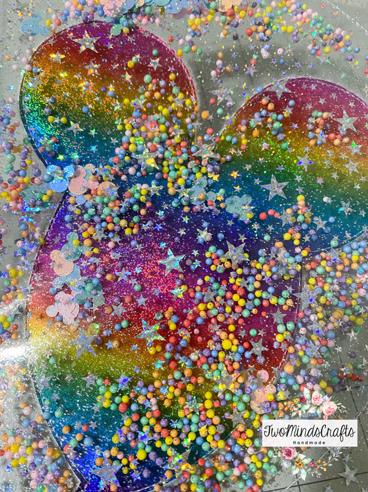 *ATRP* Primary Rainbow shaker balloon flat bag (READY TO SHIP)