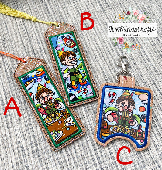 Elf Classic Bookmarks / Hand Sani Holders (READY TO SHIP)