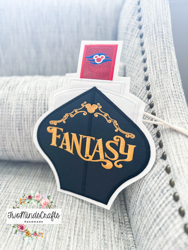 Fantasy Cruise Ship flat lay bag (READY TO SHIP)