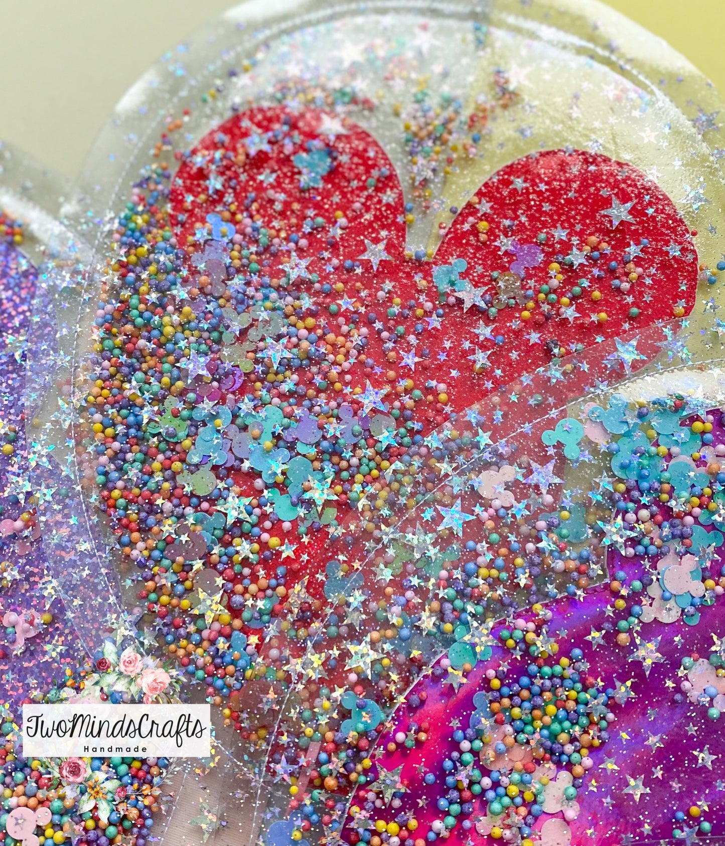 Red shaker balloon flat bag (READY TO SHIP)