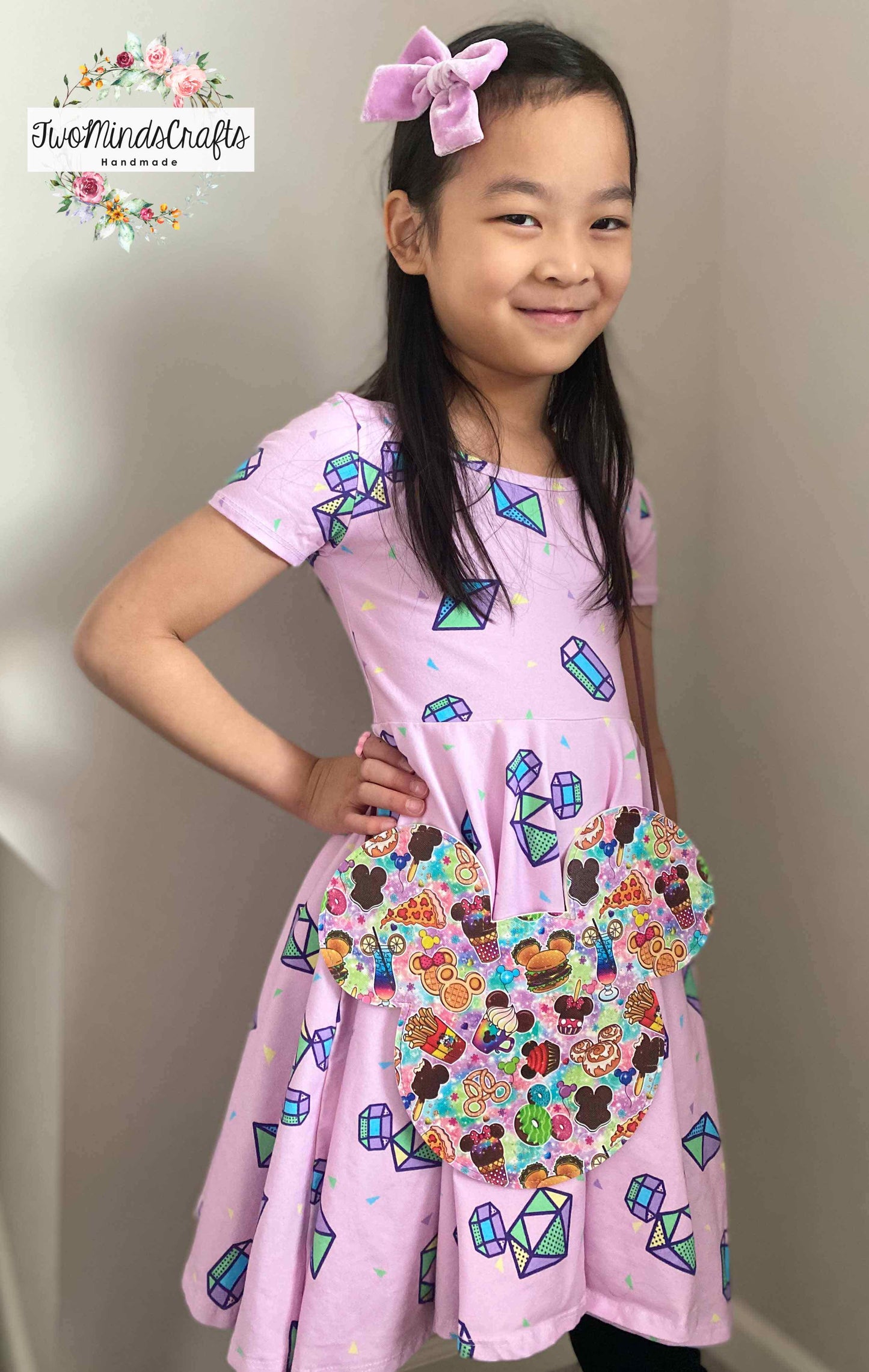 *ATRP* Snacks mouse head flat bag (READY TO SHIP)