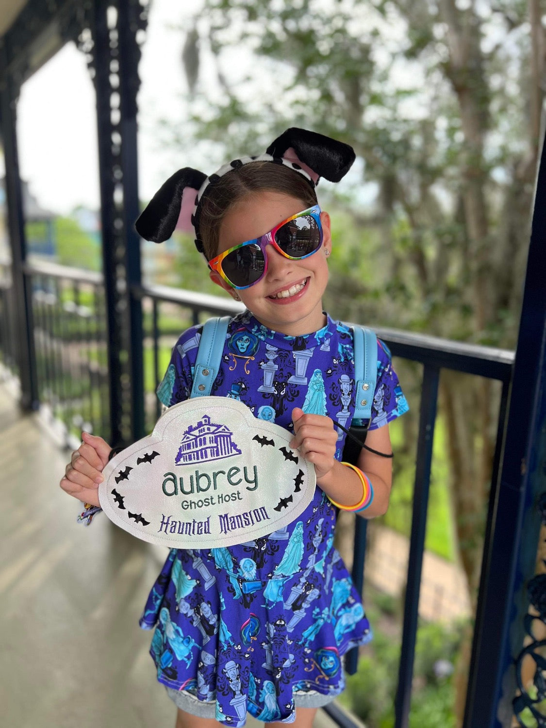 Personalized name tag H Mansion flat bag (MADE TO ORDER)