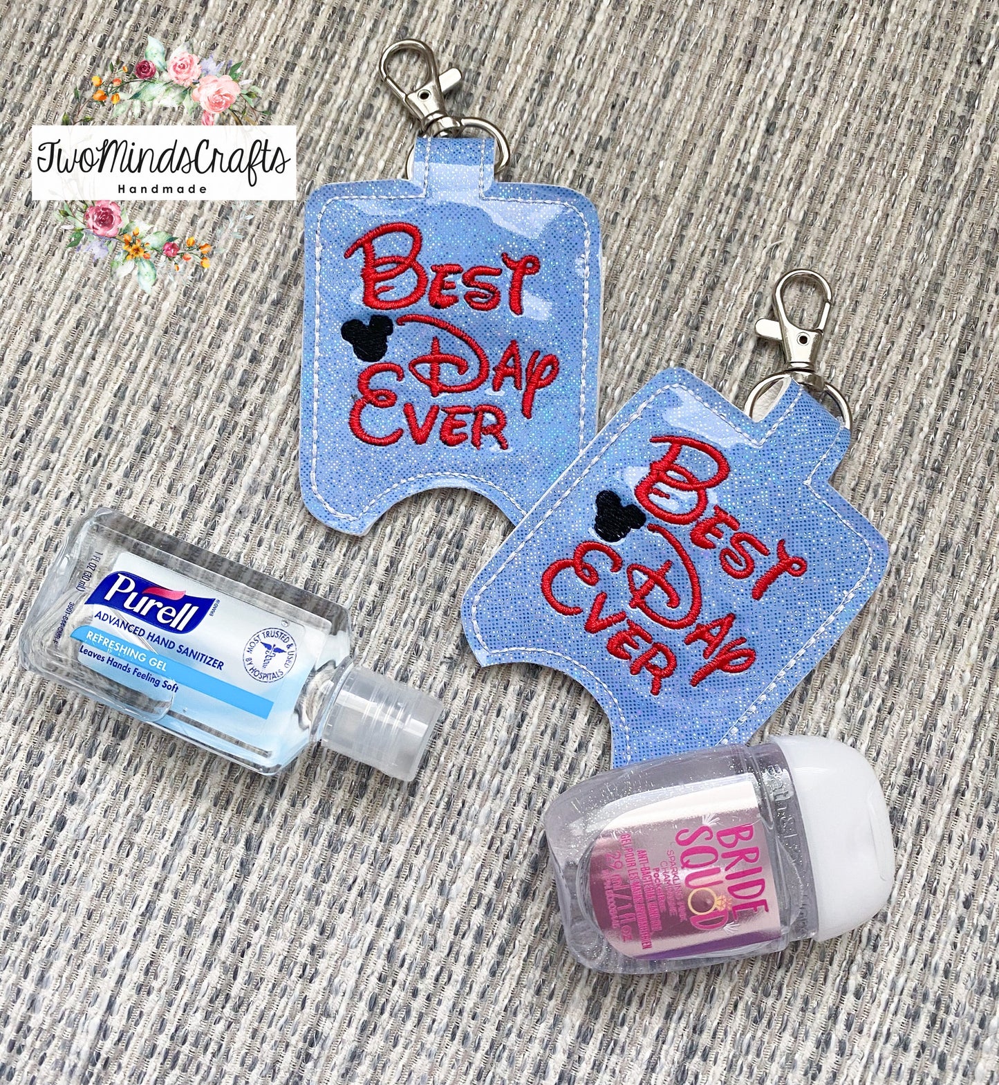 Best Day Ever hand sanitizer holder (READY TO SHIP)