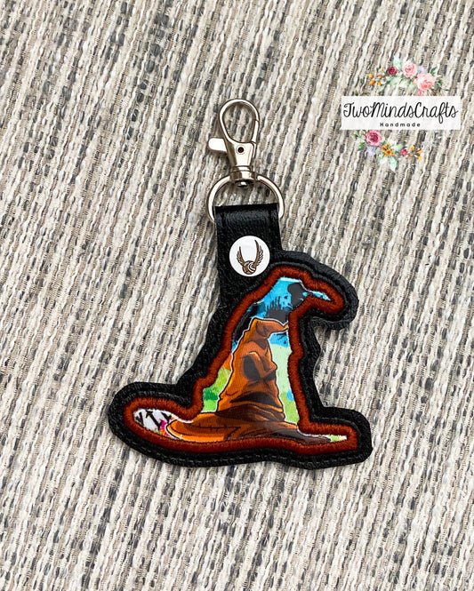 Hat shaped keyfobs (READY TO SHIP)