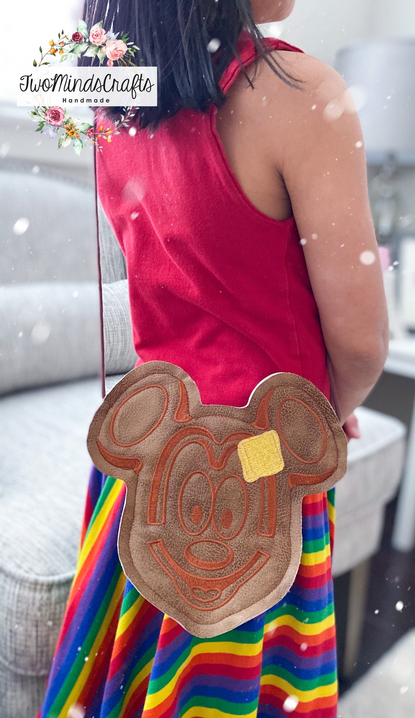 Mouse waffle flat lay bag (READY TO SHIP)