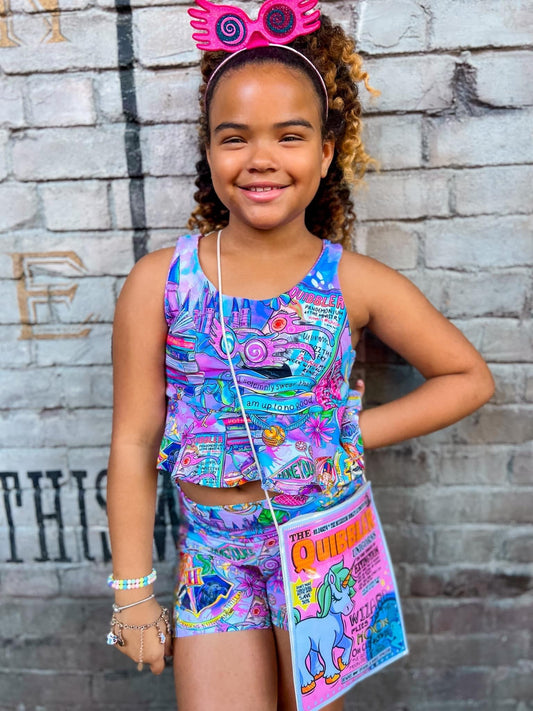 LIMITED Mystery Q Newspaper flat bag (READY TO SHIP)