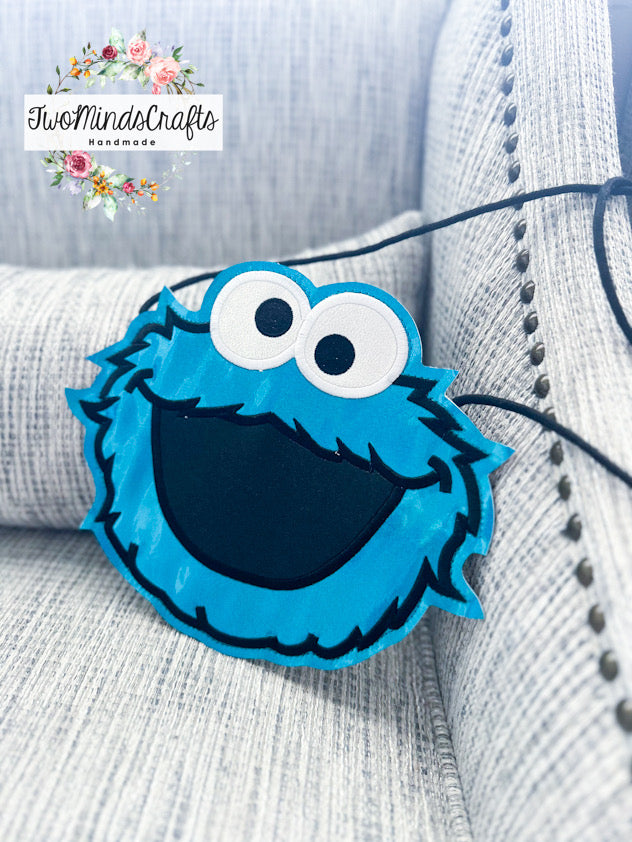 Blue SS Monster flat lay bag (READY TO SHIP)