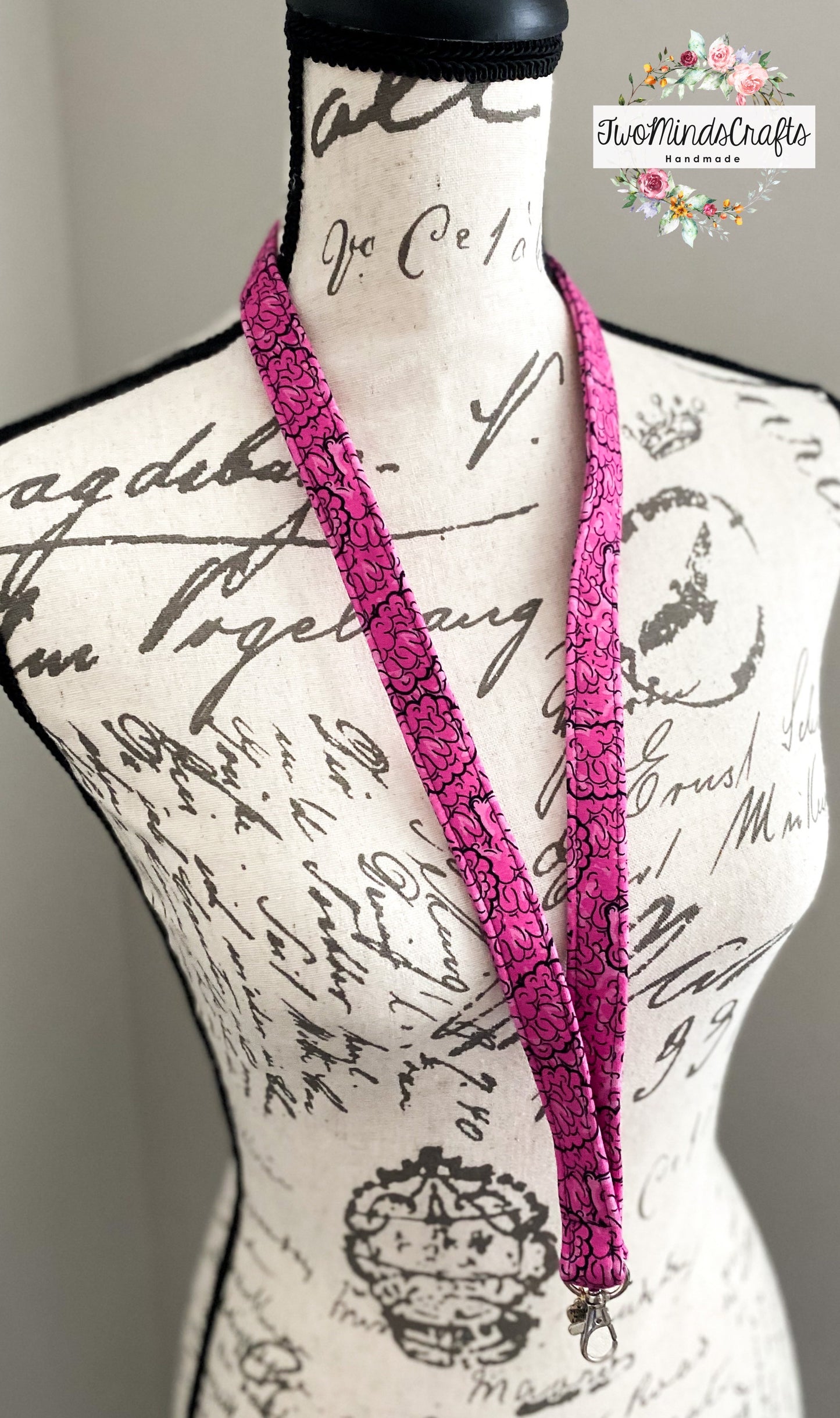 Classic lanyard - Brains (READY TO SHIP)