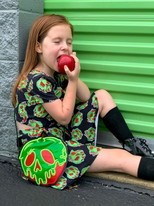 Green Poison fruit flat lay bag (READY TO SHIP)