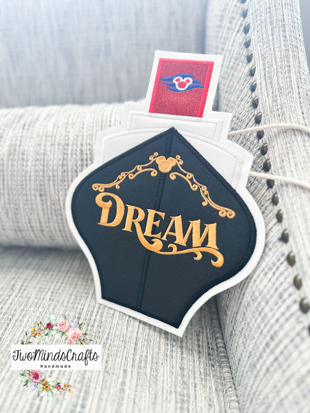 Dream Cruise Ship flat lay bag (READY TO SHIP)