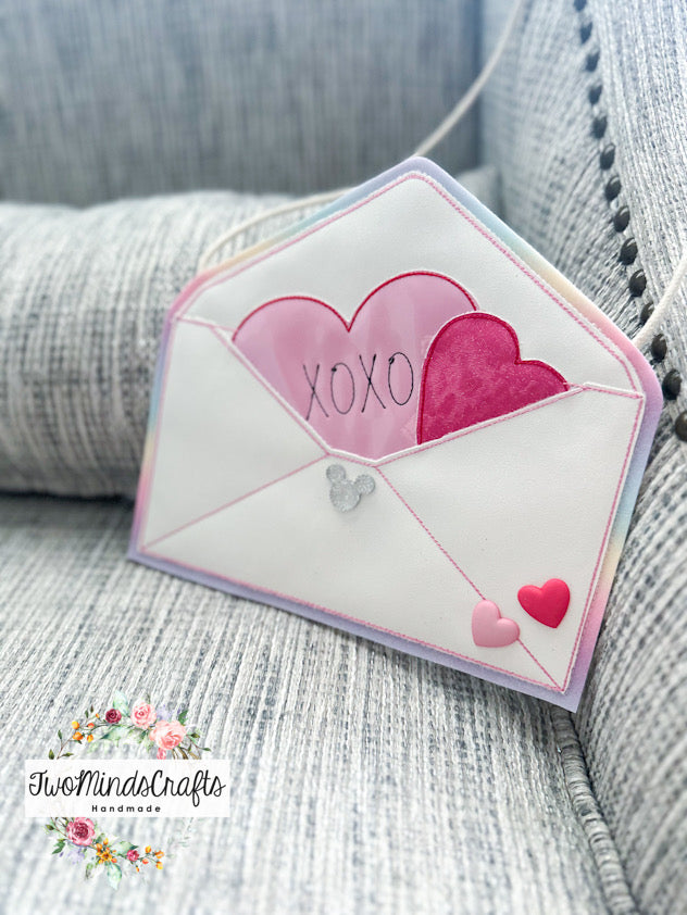 Love letter flat bag (READY TO SHIP)